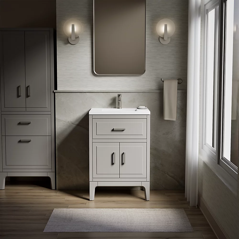 Kohler 33551-ASB-1WT Seer Vanity 24