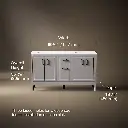Kohler 33555-ASB-1WT Seer Vanity 60 Inches