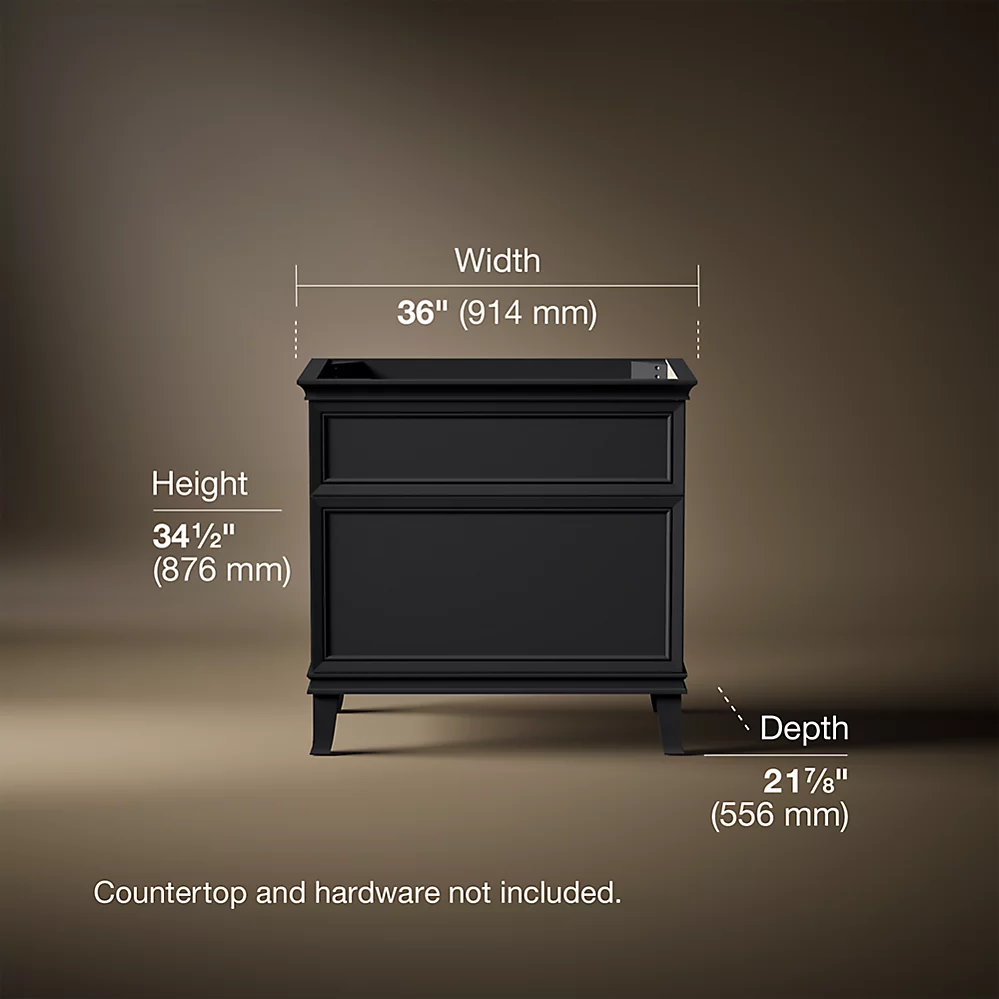 Kohler 33559-1WX Harken Vanity 36 Inches