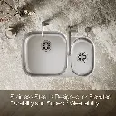 Kohler 3355-NA Undertone Dbl Hi/Lo Ss Sink