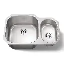 Kohler 3355-NA Undertone Dbl Hi/Lo Ss Sink