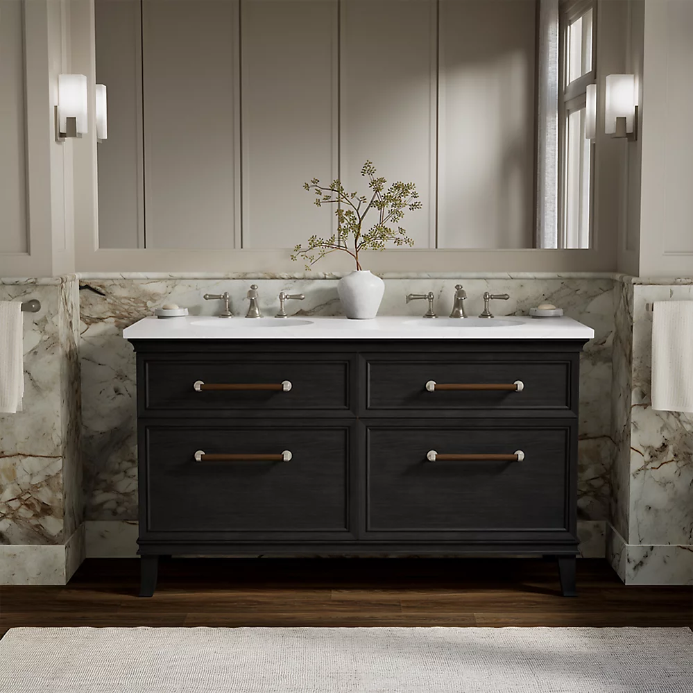 Kohler 33560-BWK Artifacts 60 Vanity