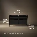 Kohler 33560-BWK Artifacts 60 Vanity
