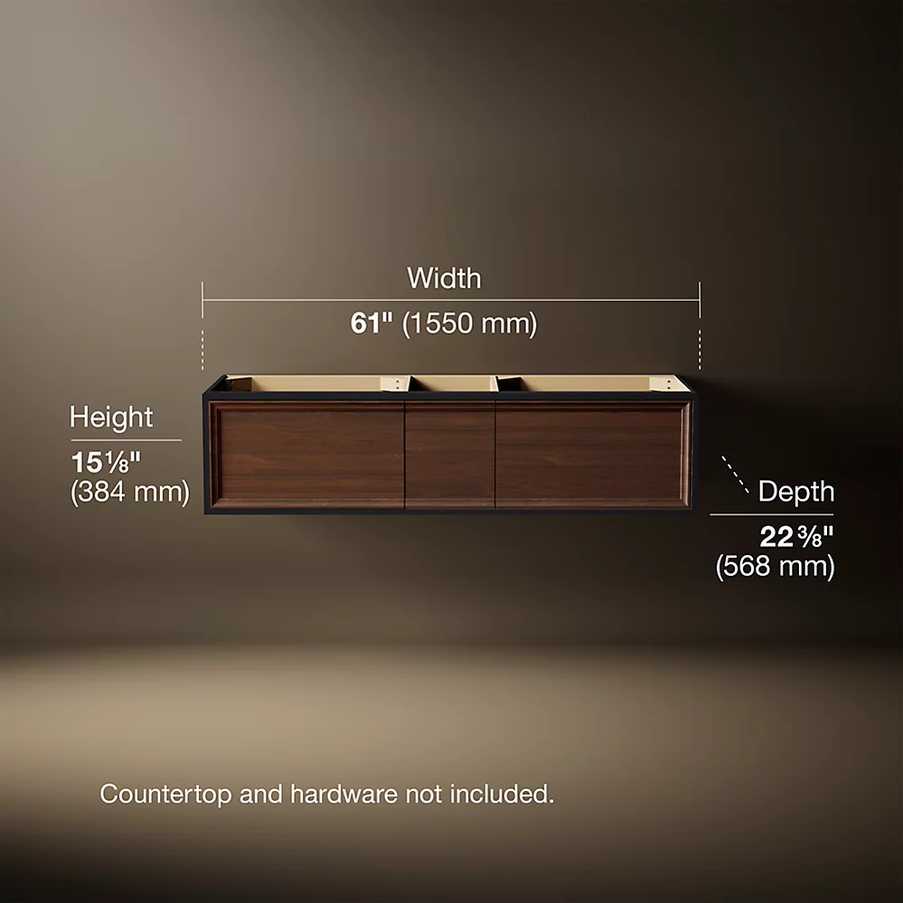 Kohler 33567-1WX Lodern Vanity 60 Inches