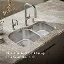 Kohler 3356-NA Undertone Dbl Xl/Med Ss Sink