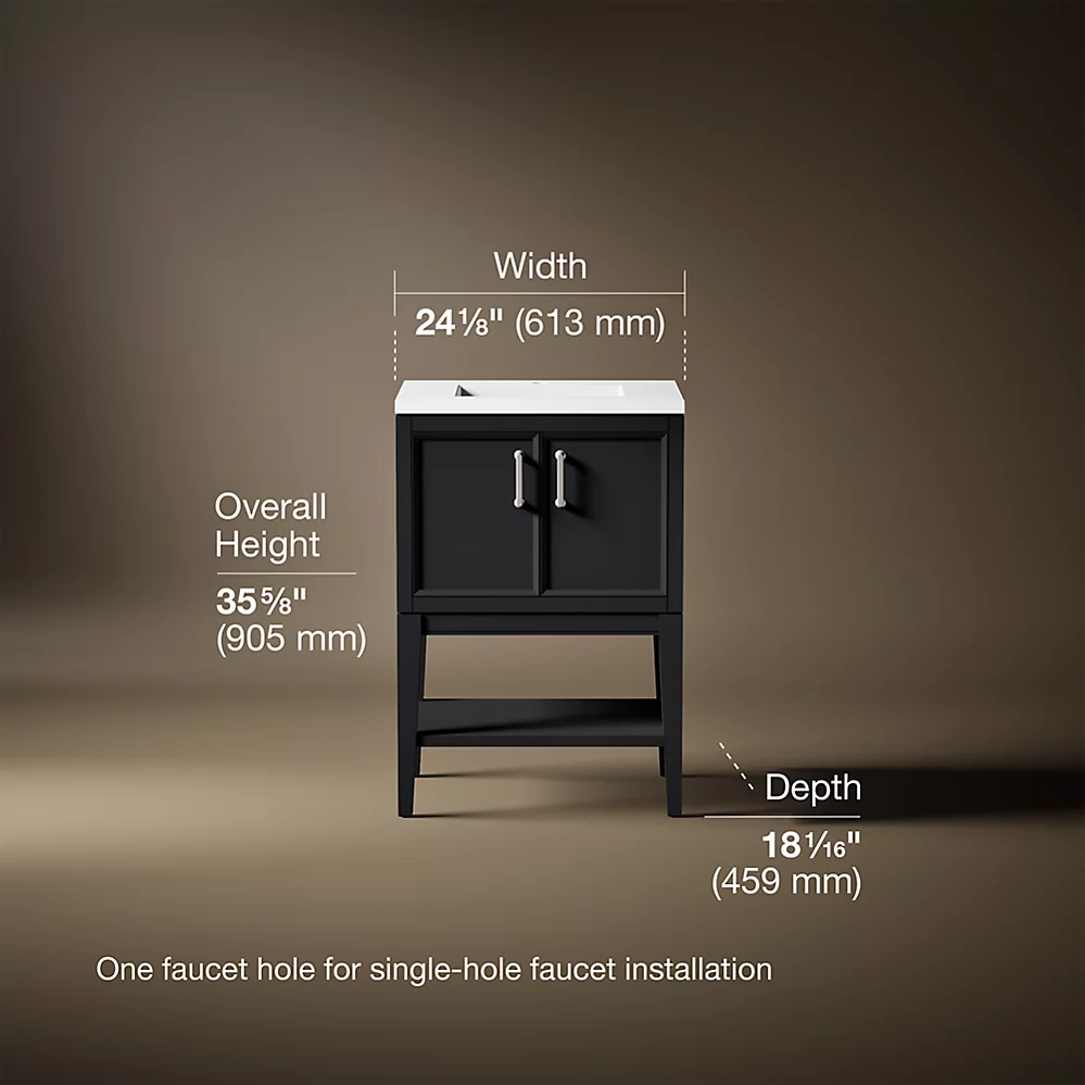 Kohler 33577-ASB-1WX Winnow Vanity 24