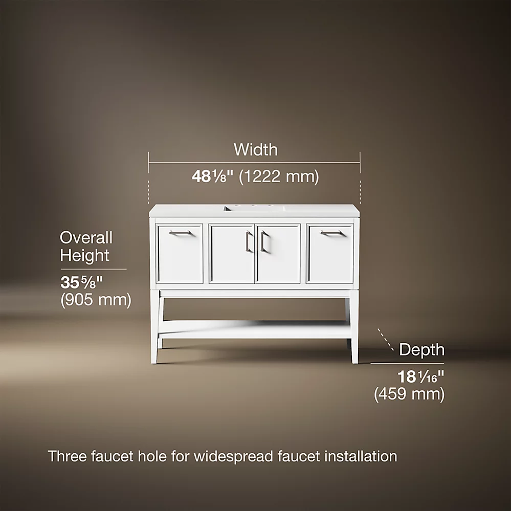 Kohler 33580-ASB-0 Winnow Vanity 48