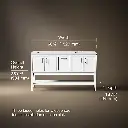 Kohler 33581-ASB-0 Winnow Vanity 60