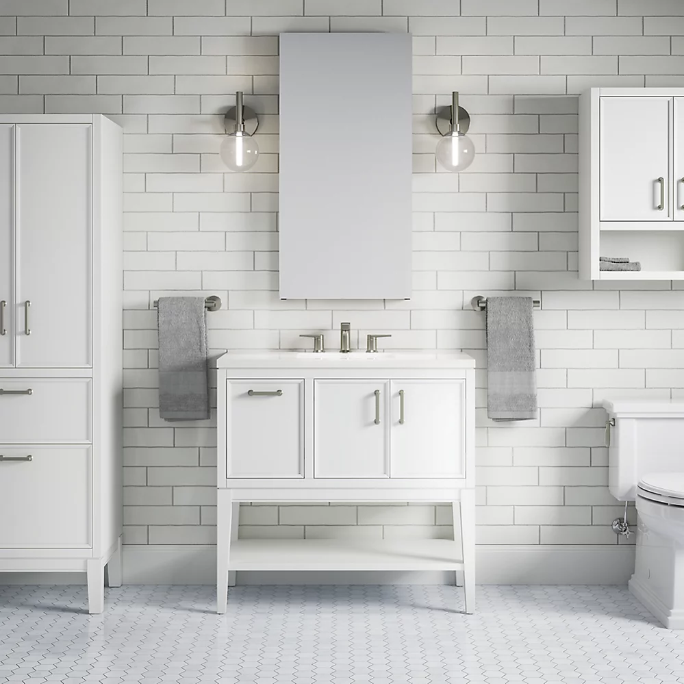 Kohler 33582-ASB-0 Winnow Linen Tower 24 Inches