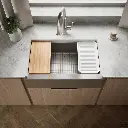 Kohler 33656-PC-NA Strive 33 Apron Front Workstation