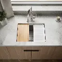 Kohler 33659-PC-NA Strive Single Basin 23 Workstation
