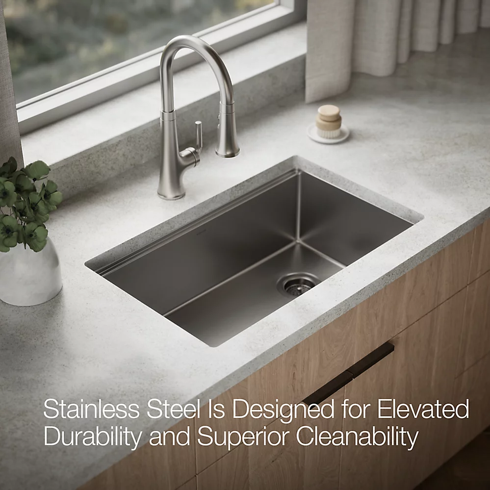 Kohler 33660-PC-NA Strive Single Basin 29 Workstation