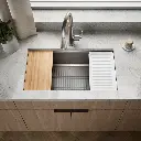 Kohler 33662-PC-NA Strive Single Basin 32 Workstation