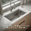 Kohler 33662-PC-NA Strive Single Basin 32 Workstation