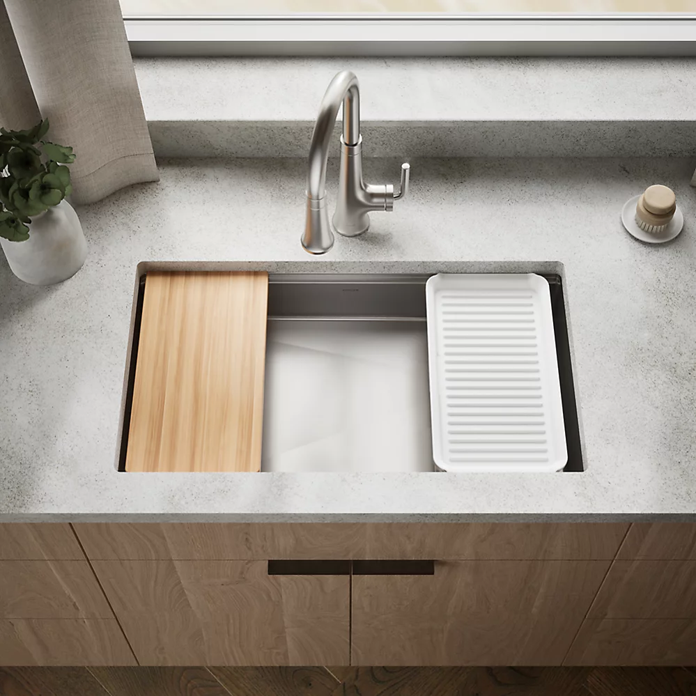 Kohler 33663-PC-NA Strive Single Basin 32 Ws Ada