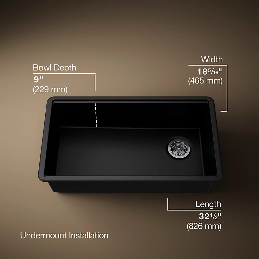 Kohler 33710-PC-CM1 Billings 33 Sb Workstation