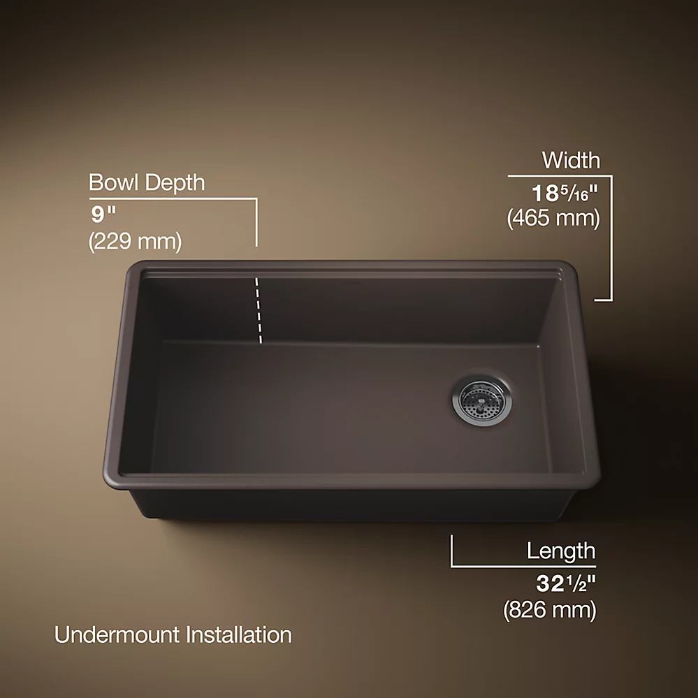 Kohler 33710-PC-CM2 Billings 33 Sb Workstation