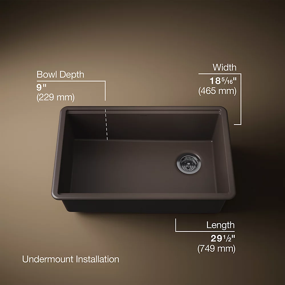 Kohler 33712-PC-CM2 Billings 30 Sb Workstation