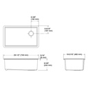 Kohler 33712-PC-CM6 Billings 30 Sb Workstation