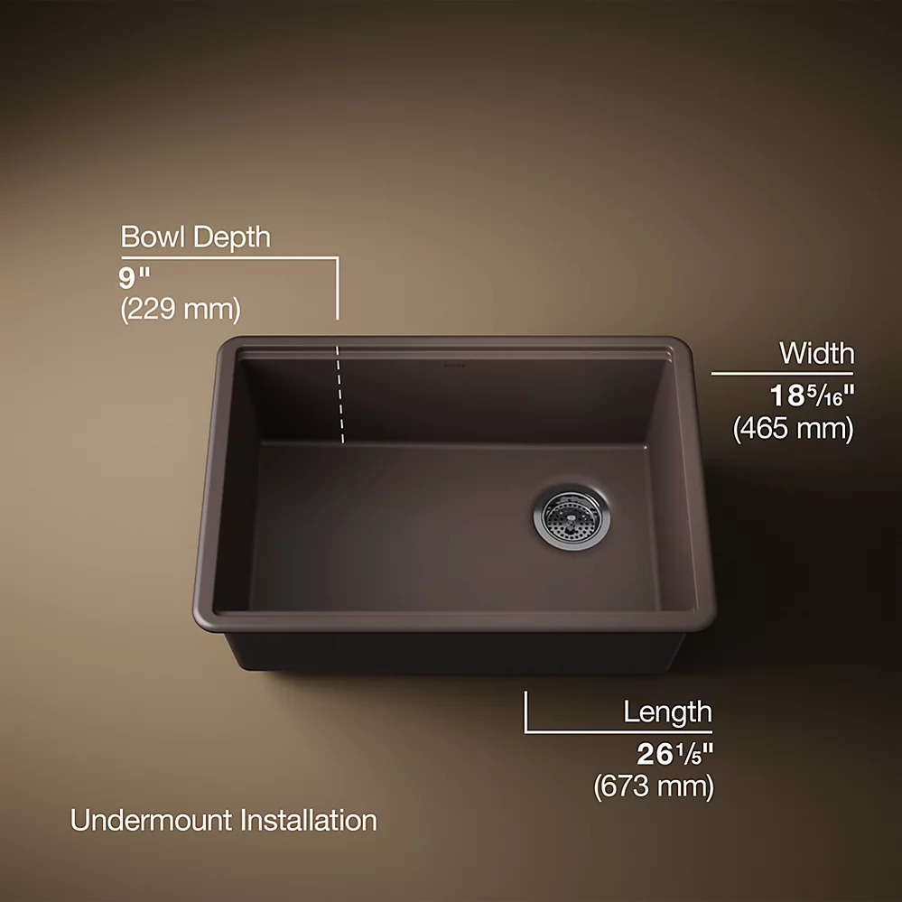 Kohler 33713-PC-CM2 Billings 27 Sb Workstation
