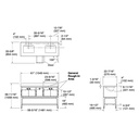 Kohler 35028-DWG Seagrove 60 Vanity
