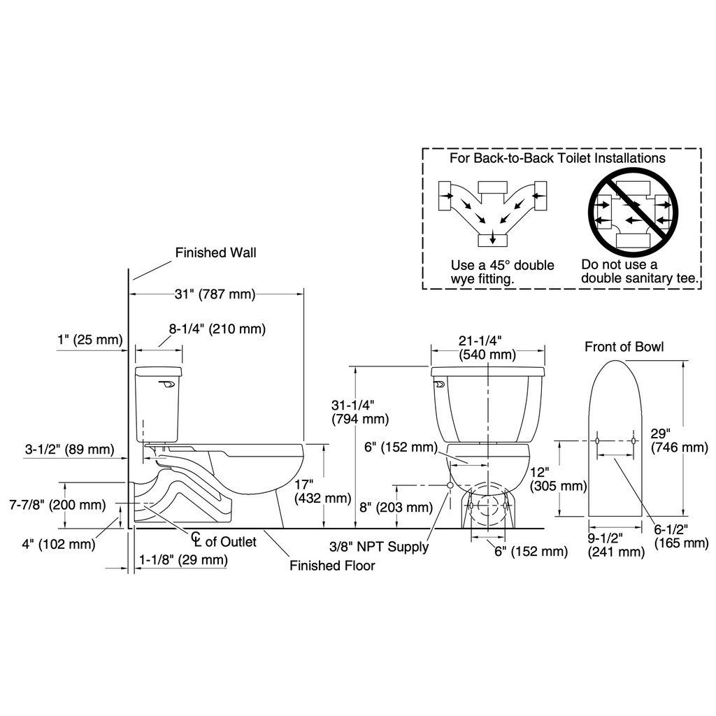 Kohler 3578-T-7 Barrington Pressure Lite Tlt W/Locks