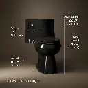 Kohler 3619-7 Cimarron Ch 1-Pc Eb, 1.28 Toilet