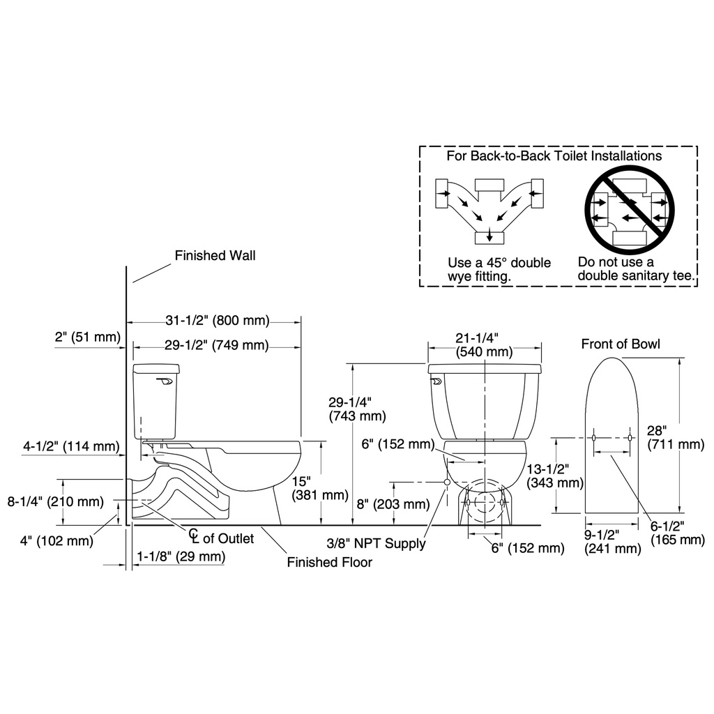 Kohler 3652-T-7 Barrington Pressure Lite-Eb Tlt, W/Lock