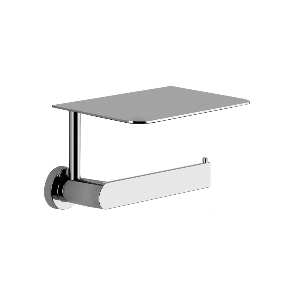 Gessi 38855 Emporio Wall Mounted Tissue Holder With Cover Chrome 1