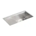 Kohler 3760-NA Stages 33 Ss Sgl Basin W/Accessories