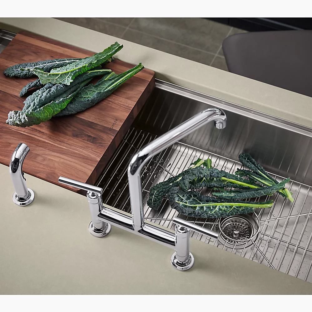 Kohler 3761-NA Stages 45 Ss Sgl Basin W/Accessoriesm