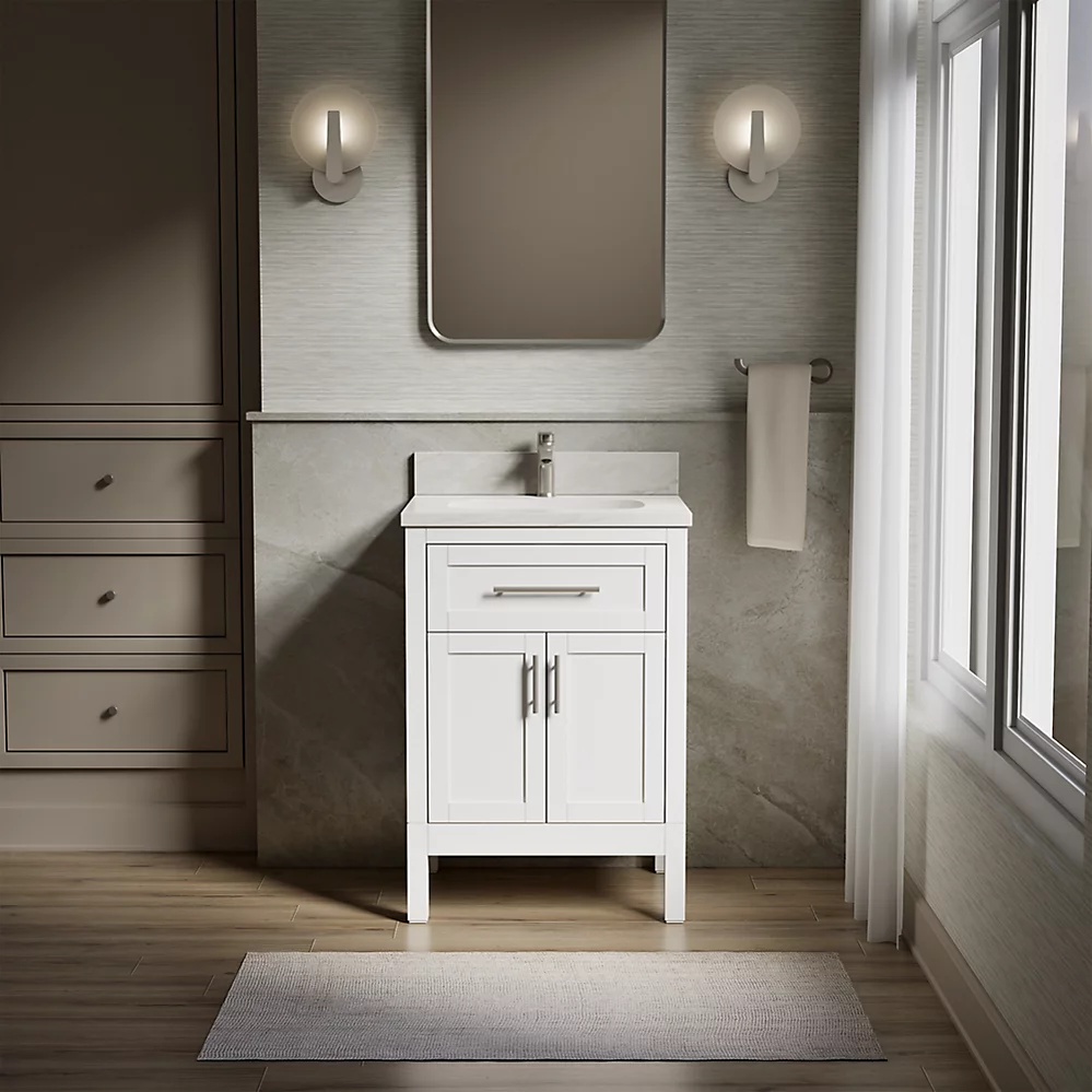Kohler 39603-ASB-0 Hadron 24 Vanity Set