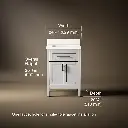 Kohler 39603-ASB-AGA Hadron 24 Vanity Set