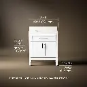 Kohler 39604-ASB-0 Hadron 30 Vanity Set