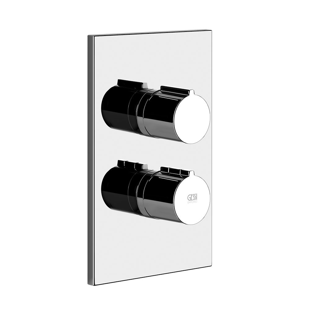 Gessi 38798 Emporio Two Way Thermostatic Diverter And Volume Control Chrome 1