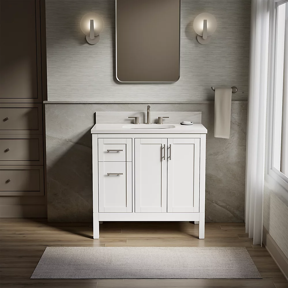 Kohler 39605-ASB-0 Hadron 36 Vanity Set