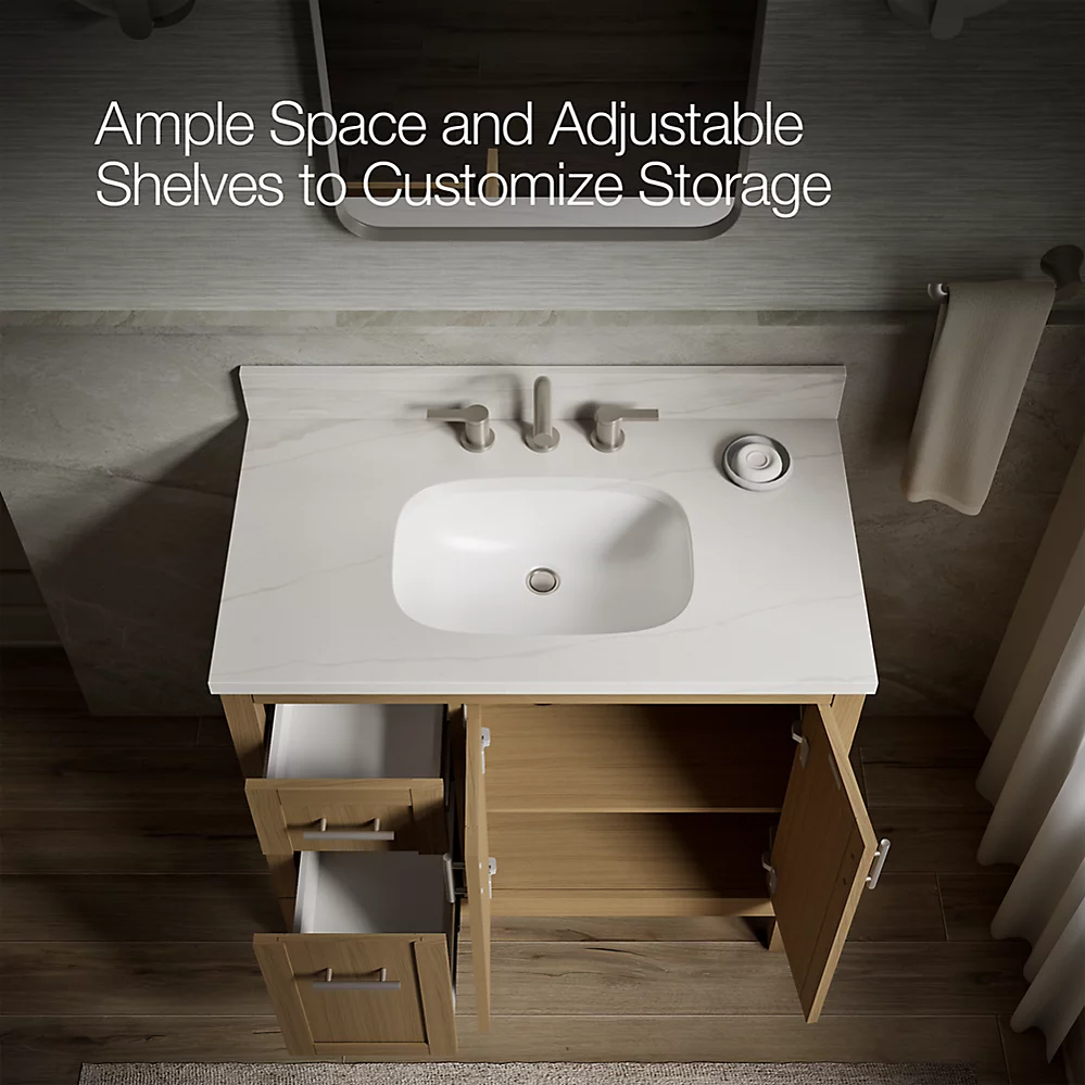 Kohler 39605-ASB-WEK Hadron 36 Vanity Set