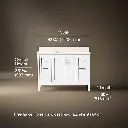 Kohler 39606-ASB-0 Hadron 48 Vanity Set