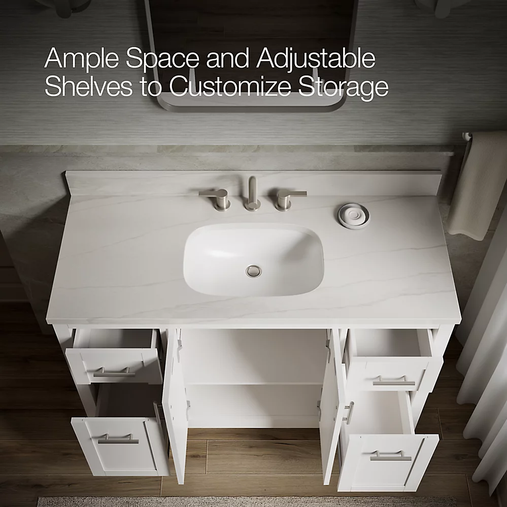 Kohler 39606-ASB-0 Hadron 48 Vanity Set