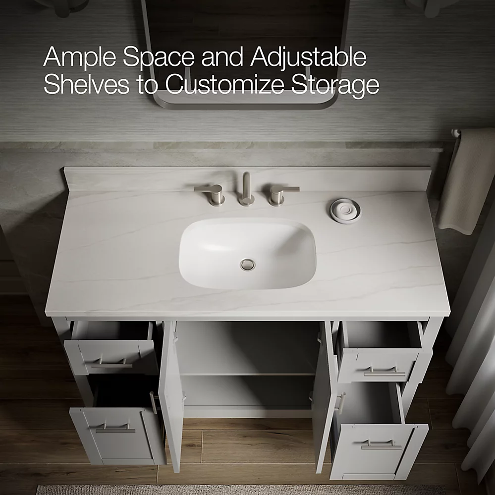 Kohler 39606-ASB-AGA Hadron 48 Vanity Set