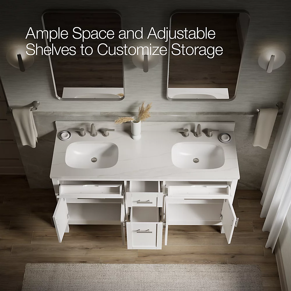 Kohler 39607-ASB-0 Hadron 60 Vanity Set