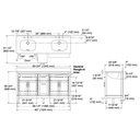 Kohler 39607-ASB-0 Hadron 60 Vanity Set
