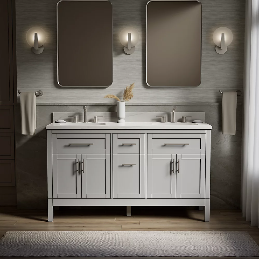 Kohler 39607-ASB-AGA Hadron 60 Vanity Set