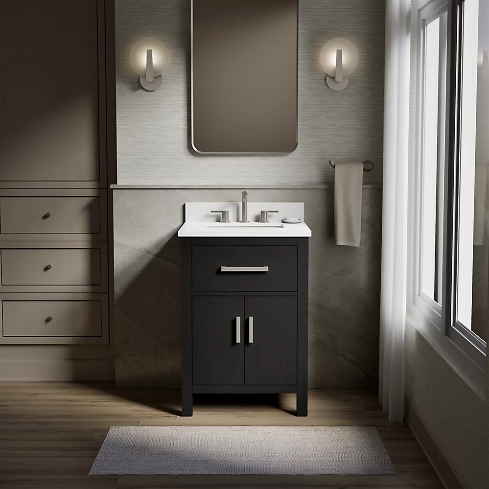 Kohler 40637-BD1-BWK Kresla 24 Inch Vanity Set