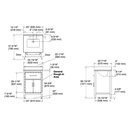 Kohler 40637-BD1-BWK Kresla 24 Inch Vanity Set
