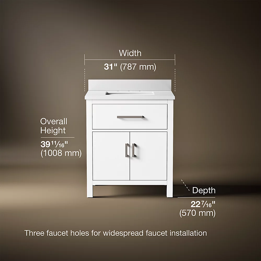 Kohler 40638-BD1-0 Kresla 30 Inch Vanity Set