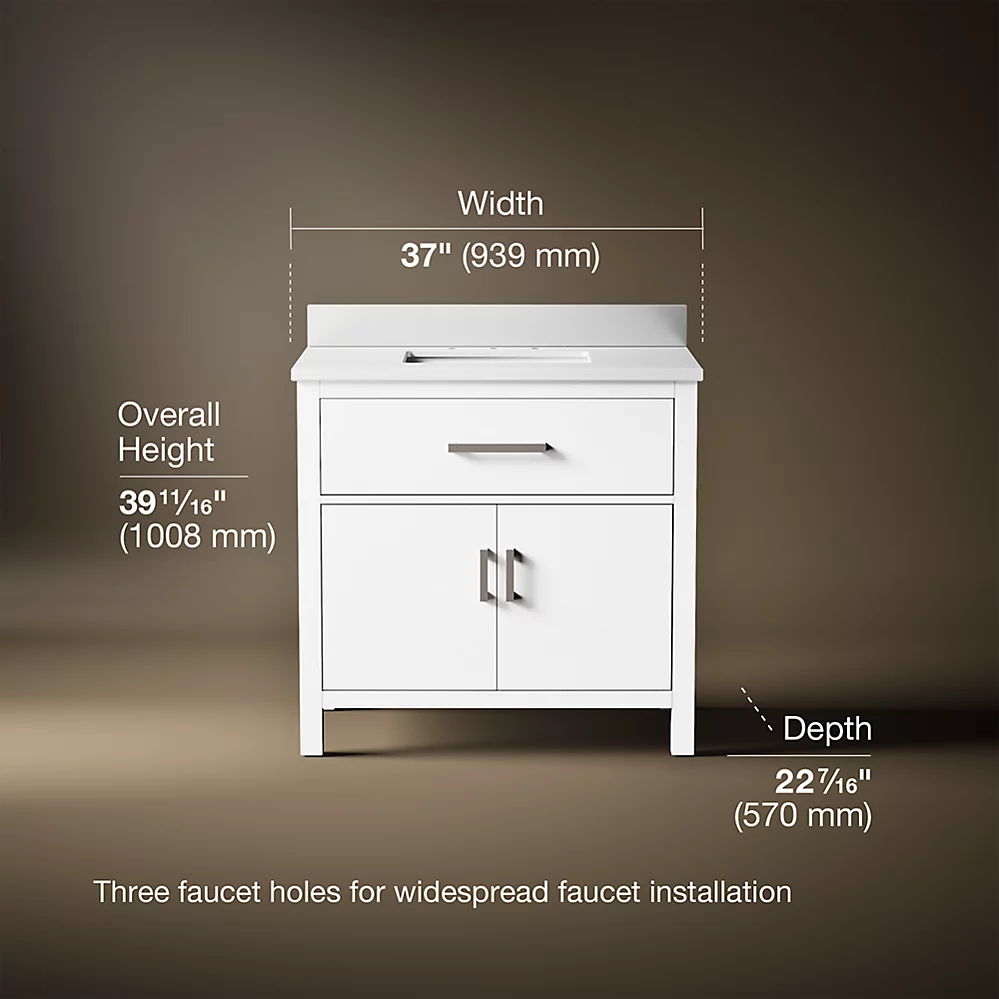Kohler 40639-BD1-0 Kresla 36 Inch Vanity Set