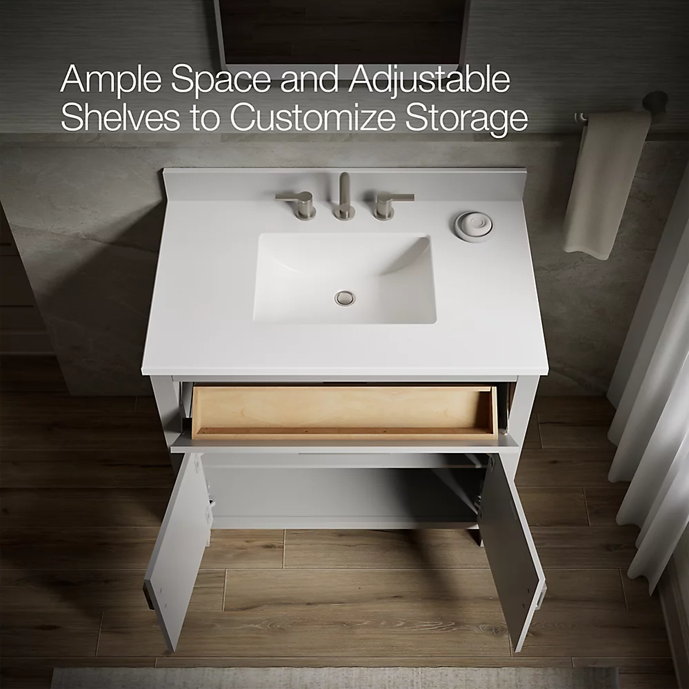 Kohler 40639-BD1-AGA Kresla 36 Inch Vanity Set