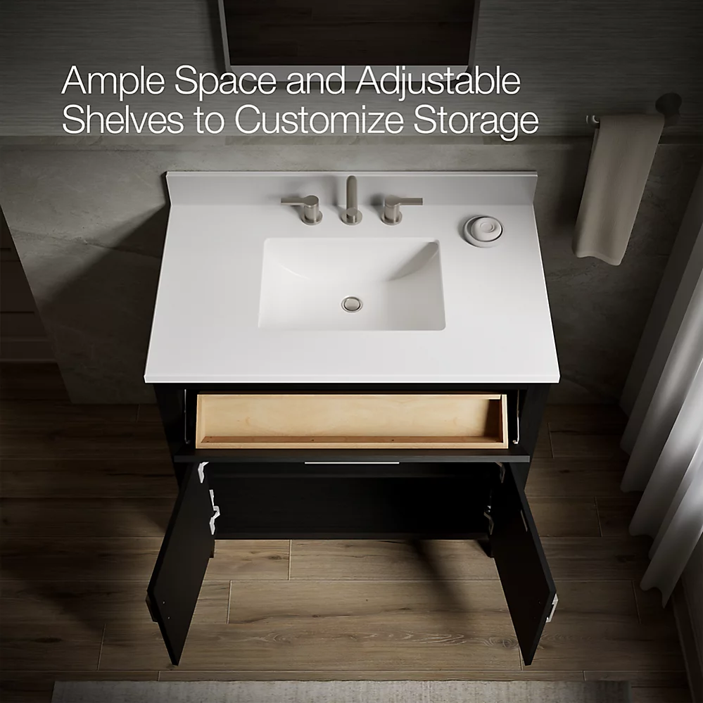 Kohler 40639-BD1-BWK Kresla 36 Inch Vanity Set