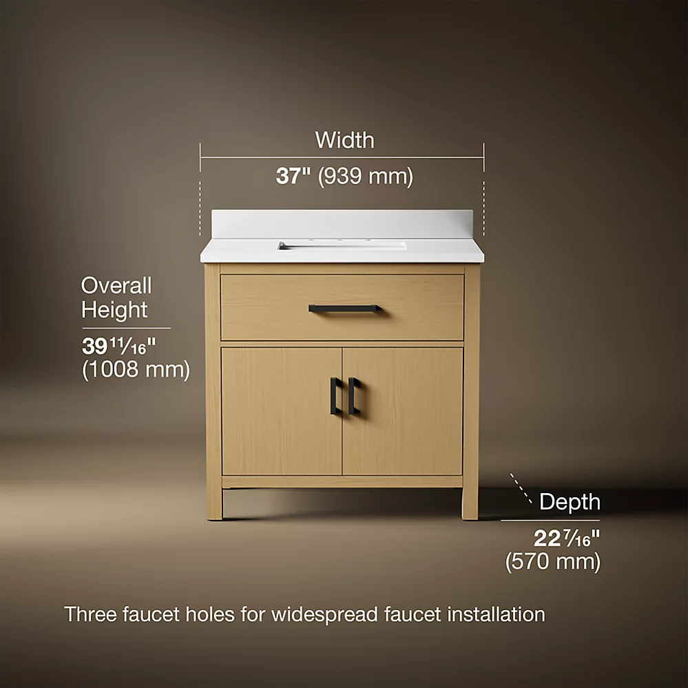 Kohler 40639-BD1-WEK Kresla 36 Inch Vanity Set